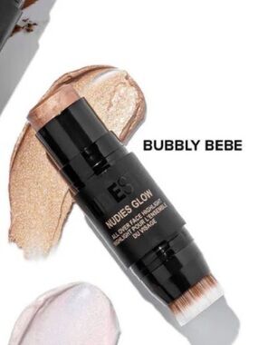 NUDESTIX Nudies Glow Highlighter Stick — Pink Champagne Bubbly Bebe